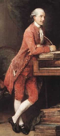 Thomas Gainsborough Portrait of Johann Christian Fischer